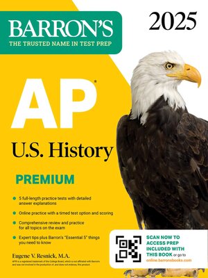 cover image of AP U.S. History Premium, 2025
